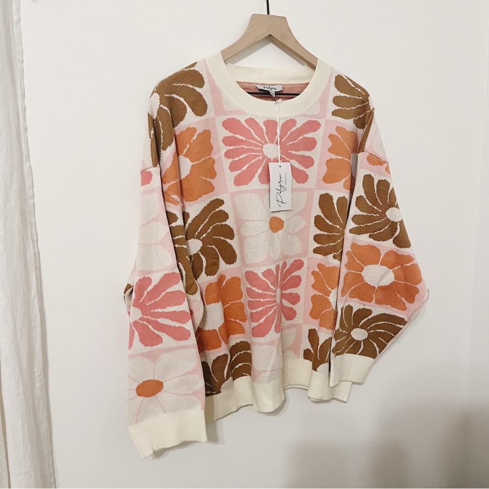 Floral Patterned Sweater - Picture 2 of 4